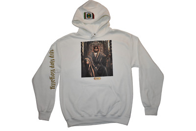 Cross Colours Mens EAZY-E Hip Hop Royalty White Hoodie NWT M, L, XL