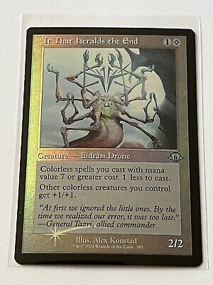 It That Heralds the End 385 MTG Modern Horizons 3 2024 MT It That Heralds the End 385 MTG Modern Horizons 3 2024 MT
