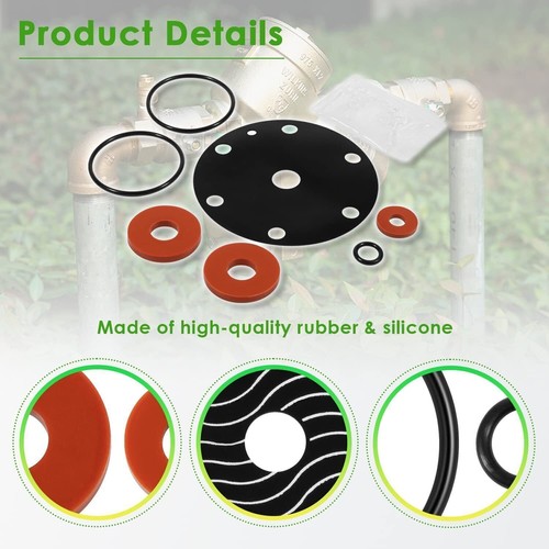 3/4"-1" Model 975XL 975XL2 Rubber Repair Kit For Zurn Wilkins Backflow Preventer - 第 5/14 張圖片