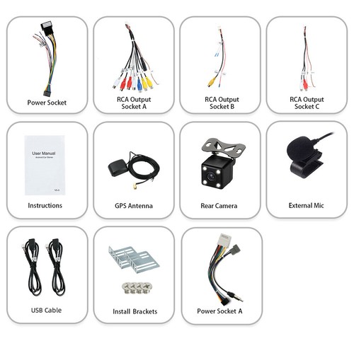 6G+128G Android 14 Autoradio Für Nissan Navara D40 2005-2011 GPS CarPlay Navi BT - Bild 16 von 16