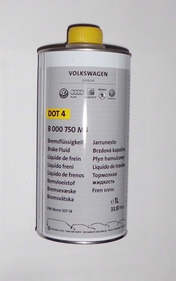Original VW Audi Seat Skoda Bremsflüssigkeit 1 Liter DOT 4 1000ml B  000750M3