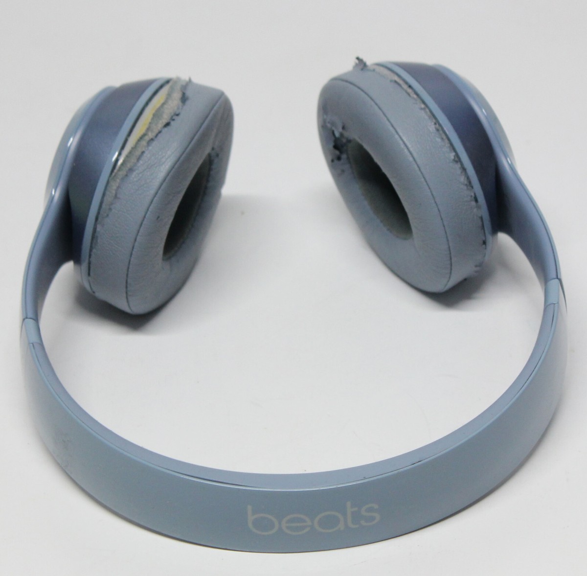 Beats by Dre Solo Wired Headphones Head Phones B0518 - Blue
