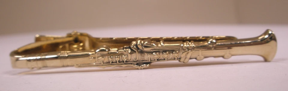 Instrumento musical de viento de madera de oboe de colección clip de barra de corbata clarinete soprano Foto 3 de 4