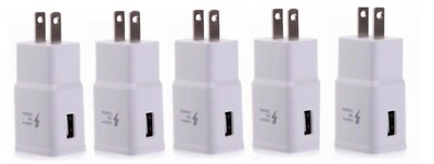 5x ADAPTIVE FAST CHARGING WALL CHARGER ADAPTER For Samsung Galaxy A10E A20 A50
