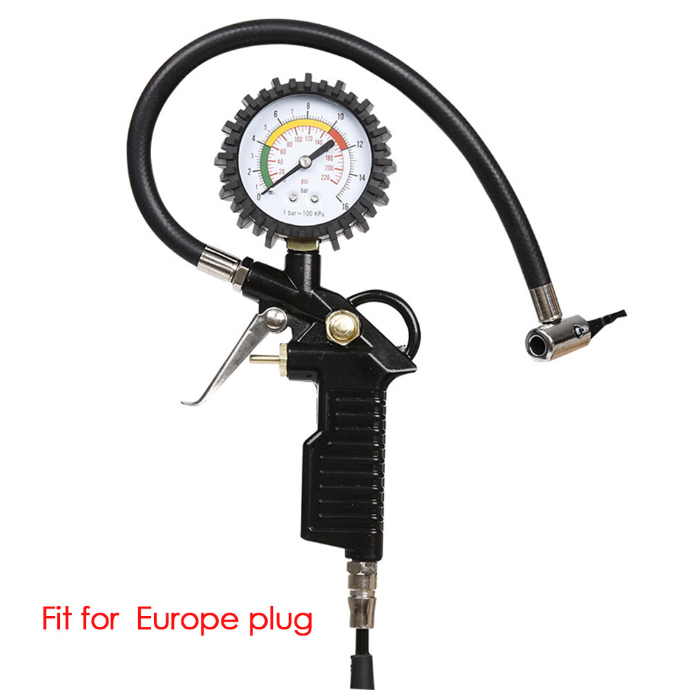 Berlin Tools Professional Tyre Inflator With Gauge Air Line Tyre Pump Berlin Tools Professional Tyre Inflator With Gauge Air Line Tyre Pump