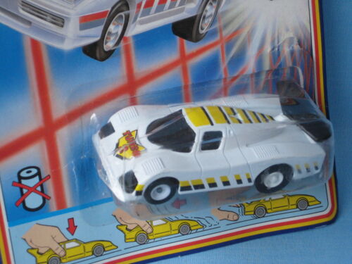 Matchbox Group C Racer White Body Turbo Two Toy Model Car 75mm Long Blister pack - Afbeelding 1 van 2