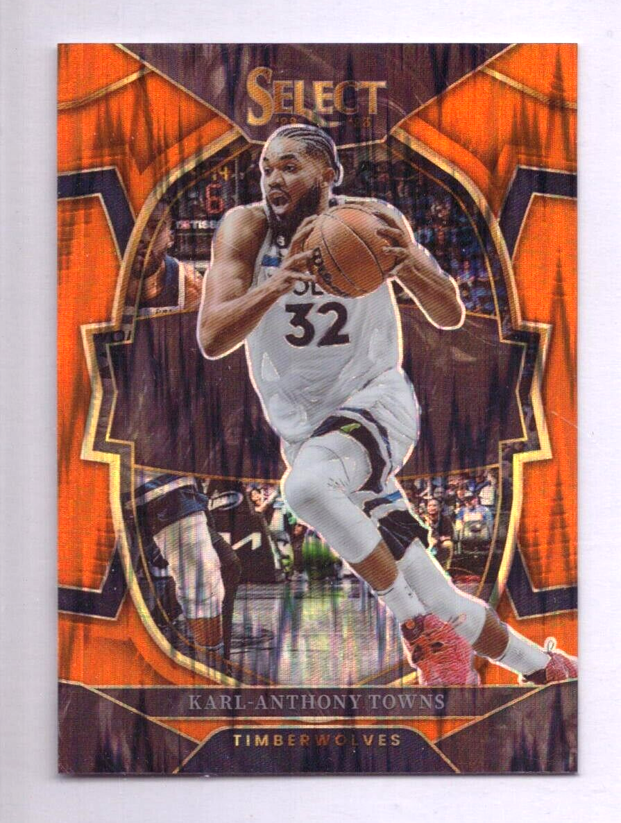 2022-23 Panini Select - Concourse Orange Flash Prizm #12 Karl