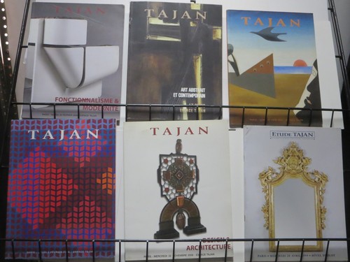 TAJAN ART AUCTION CATALOG LOT! 6 BOOKS! Modern art, design & architecture,more!