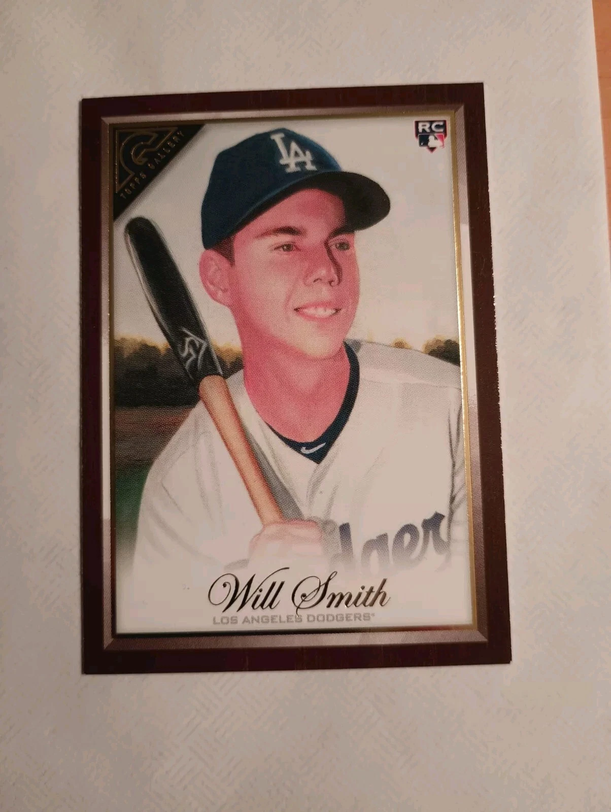 2019 Topps Gallery Will Smith Wood Frame SP RC