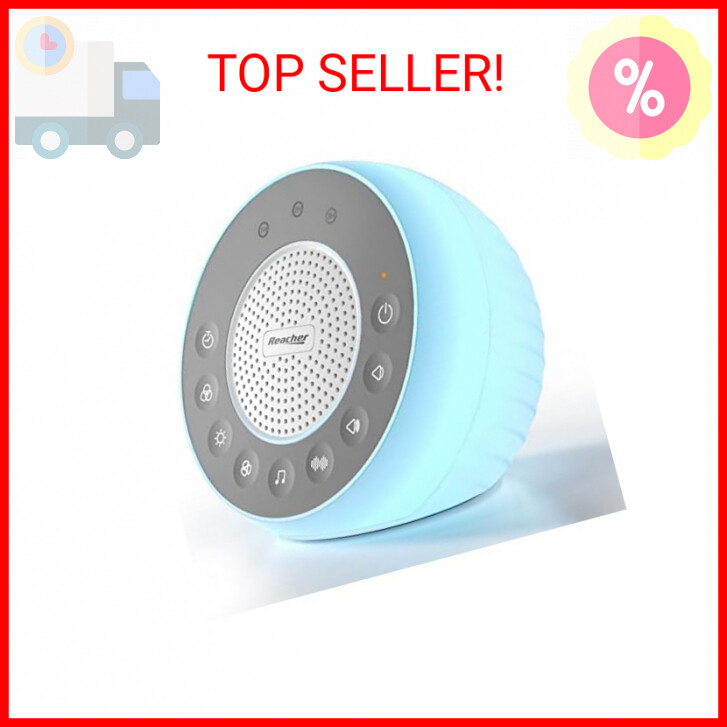 REACHER R2 White Noise Sound Machine for Baby Sleep and Nursery Night Light, 31-image