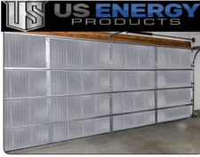 8 Pcs 24'' x 48" Garage Door Insulation KIT Set Garage Door Insulation Panels