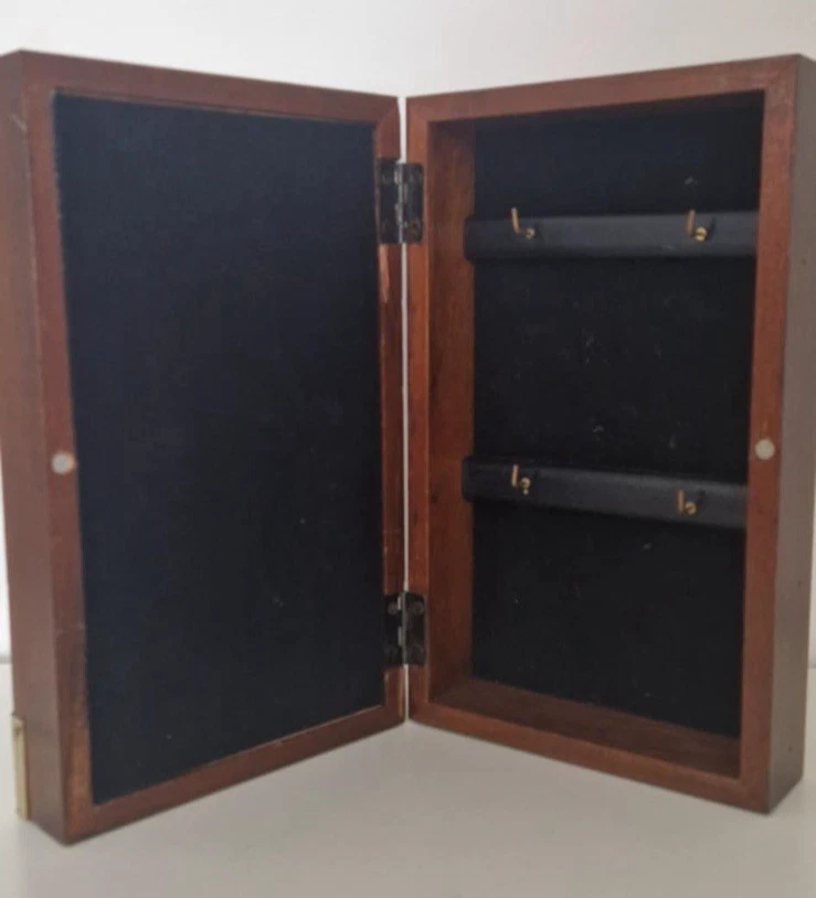 ⚓ Boîte à clés vintage en bois – Décor marin – Style bord de mer - Photo 4/4