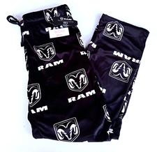 DODGE RAM TRUCK Black Fleece LOUNGE SLEEP PAJAMA PANTS Men  s Small Med Lg New