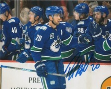 Vancouver Canucks Brandon Sutter Autographed Signed 8x10 NHL Photo COA B
