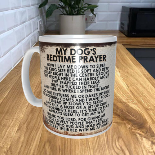 Dandie Dinmont Terrier 11 oz tazza da caffè tema preghiera del mio cane 544DRMUG - Foto 2 di 2