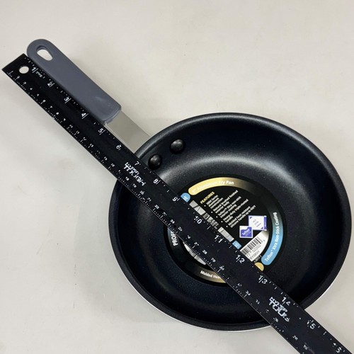 CRESTWARE (2 PACK) Teflon Xtra Non-Stick Coating Fry Pan Black/Chrome FRY08SH - Picture 8 of 8