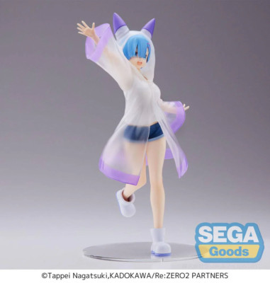 Rem Luminasta Day After Rain Sega Re: Zero Anime Figur Sealed