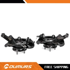 2x Wheel Hub Bearing Steering Knuckle Assy Front for Honda Civic 2003-2005 1.7L