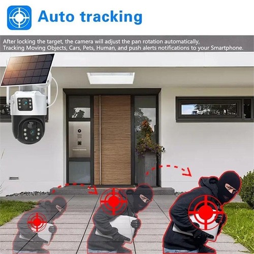 4G LTE Sim Card Camera, Outdoor Security CCTV, Battery Solar Power - Picture 21 of 25
