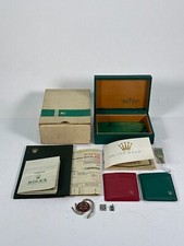 ROLEX 1601 Datejust cassa scatola orologio Tag Paper 1976 Link stripe tag 250...