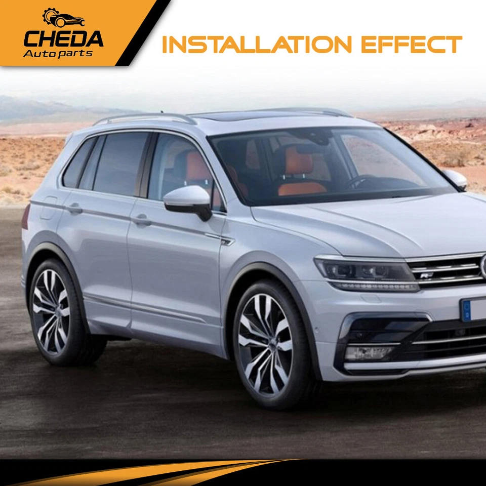 Cubierta protectora de rueda texturizada apta para Volkswagen Tiguan 2012-2017 Foto 4 de 4