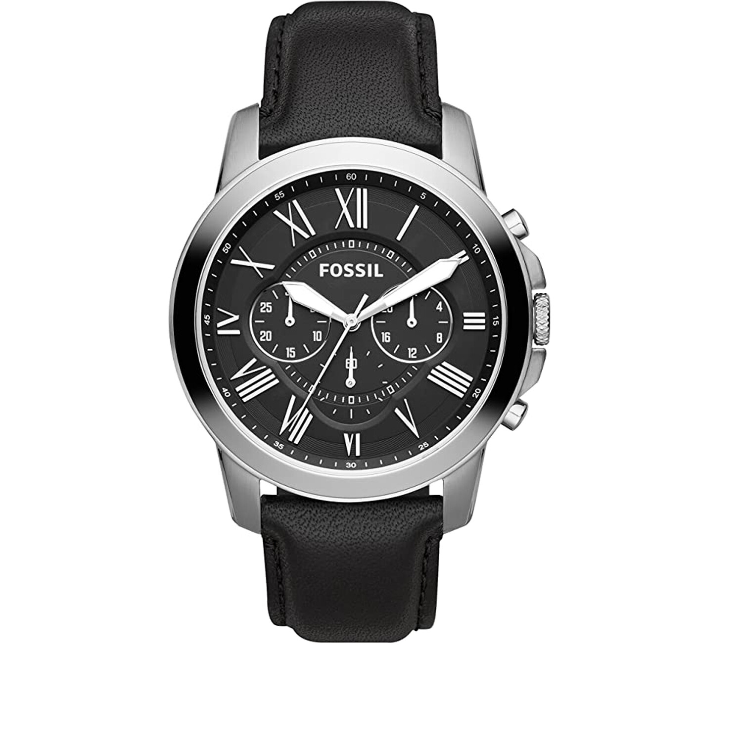 Fossil Fs4812 Grant Chronograph Black 