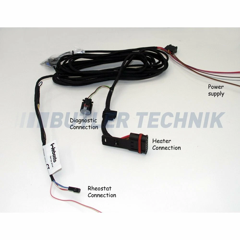Webasto Air Top 2000 ST Heater electrical cable harness 12v or 24v |  9003696E | eBay