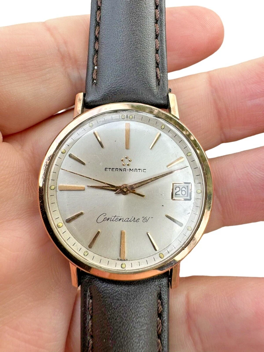Eterna matic centenaire 61 gold sales