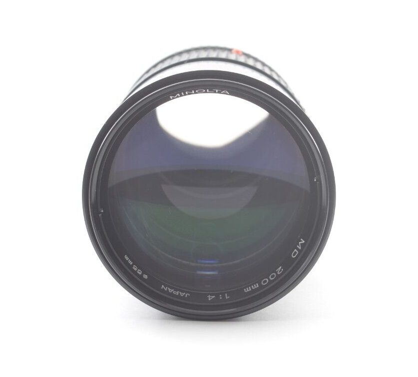 RARE【Top Mint】MINOLTA MD 200mm f/4 for SR/MC/MD XD-7,XD-11,X-700