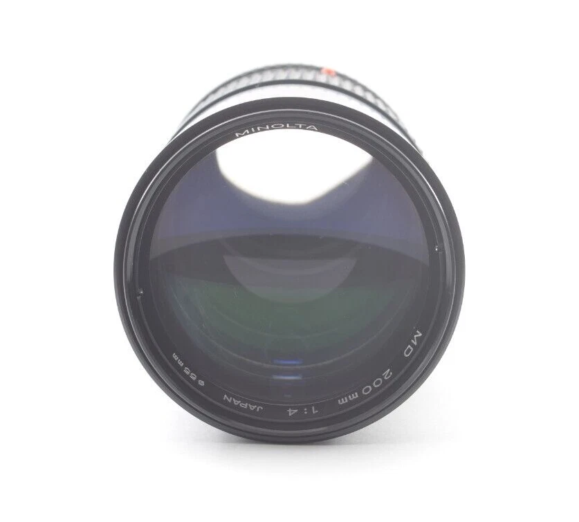 RARO【Excelente Como Nuevo】MINOLTA MD 200mm f/4 para SR/MC/MD XD-7,XD-11,X-700... - Imagen 2 de 4