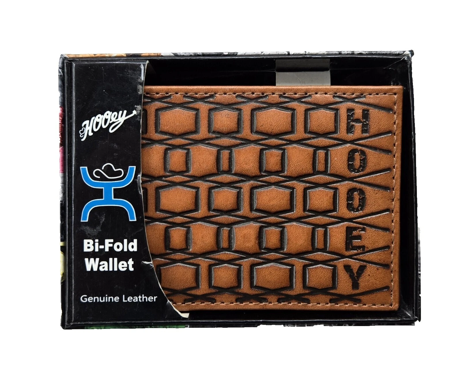 Hooey carteras de cuero para hombres