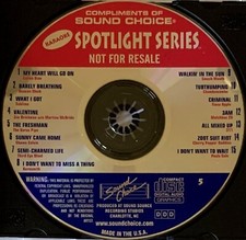 SOUND CHOICE SPOTLIGHT - 80'S  90'S AEROSMITH SMASH MOUTH - SC8005 - LOT 3175