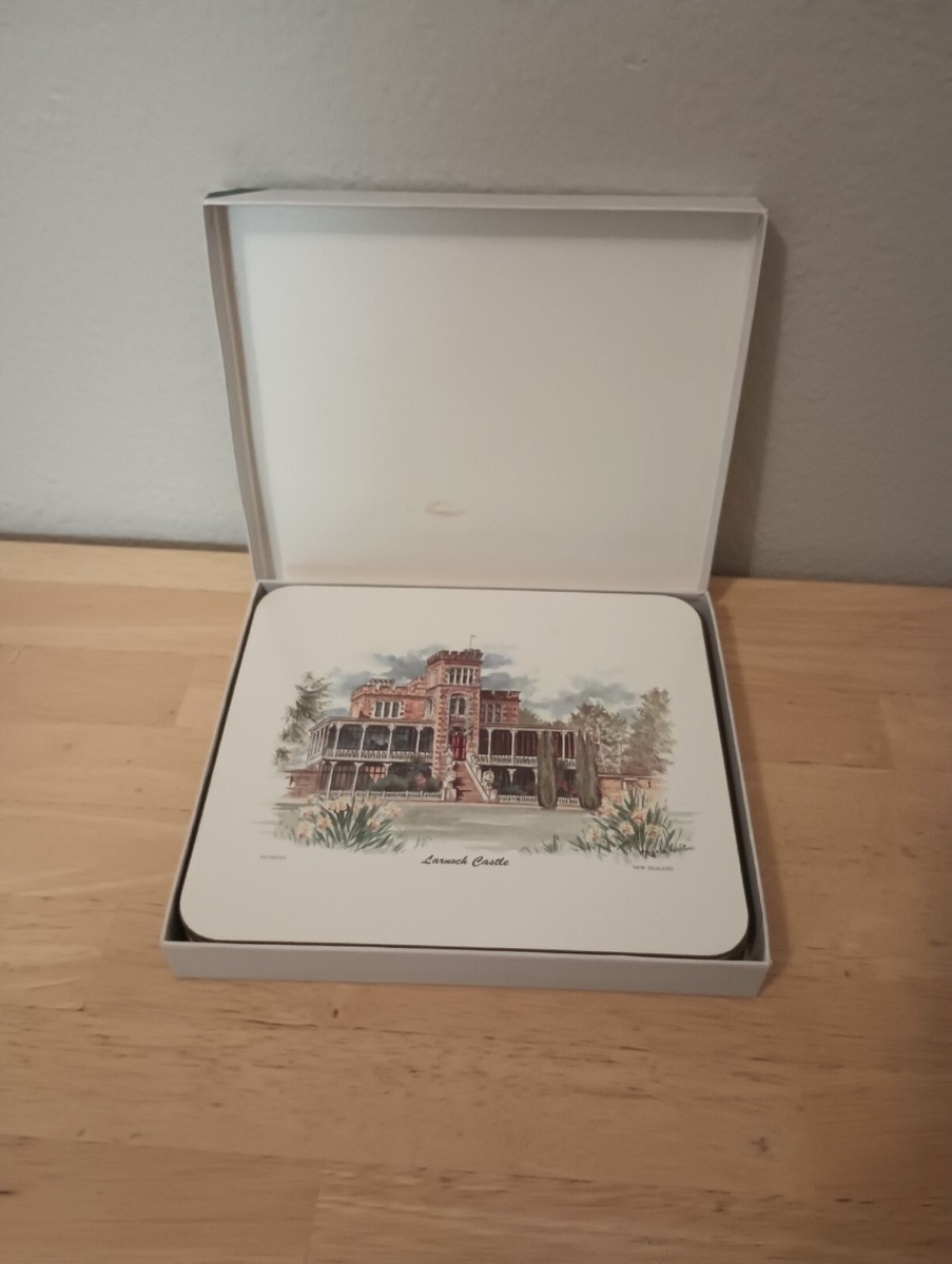 Jason Designer Collection New Zealand Historic Placemats Set of 6