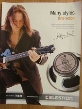 Robben Ford, Full Page Promotional Ad, Celestion Speakers