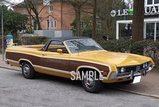 1971 Ford Ranchero 4x6 Borderless Photo