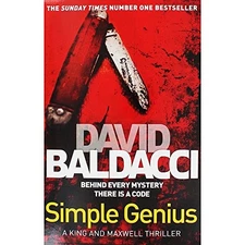 Simply Genius by David Baldacci Book The Fast Free Shipping