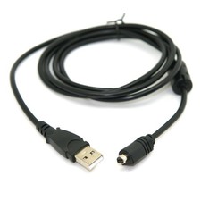 NFHK VMC-15FS 10pin to USB Data Sync Cable for Sony Digital Camcorder Black