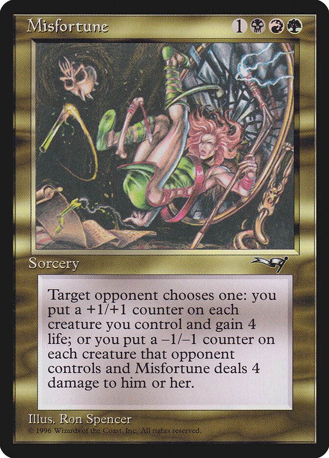 Misfortune - Alliances - MTG (LP)
