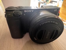 Sony Alpha A6000 16-50mm f/3.5-5.6 Lens Kit - Black
