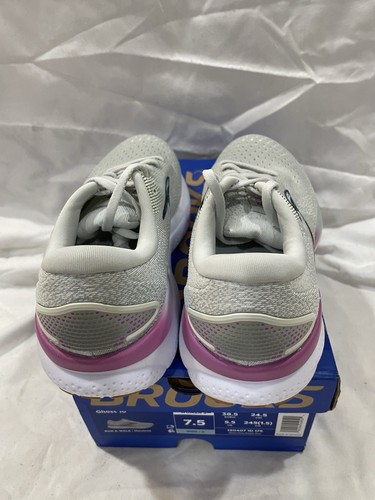 Brooks Women's Ghost 16 Running Shoes (Width D) - Grey / Purple, Size 7.5 - Picture 3 of 6