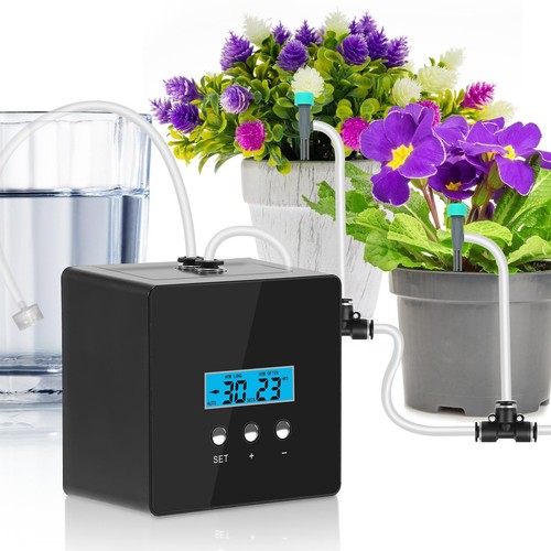 Automatic Watering System for Potted Plants - 10-Pot Indoor Plant Waterer wit...