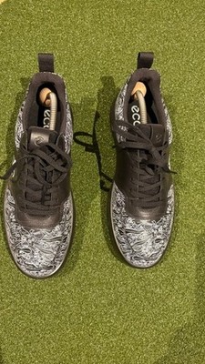 Ecco Herren Golfschuhe , schwarz / weiss, Gr. EU 42 - spezielles Design