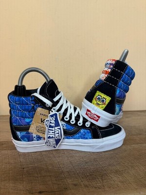 NWT Vans x SpongeBob Sk8-Hi 38 Dx PW Sandy Liang shoes size 6.5 Patchwork