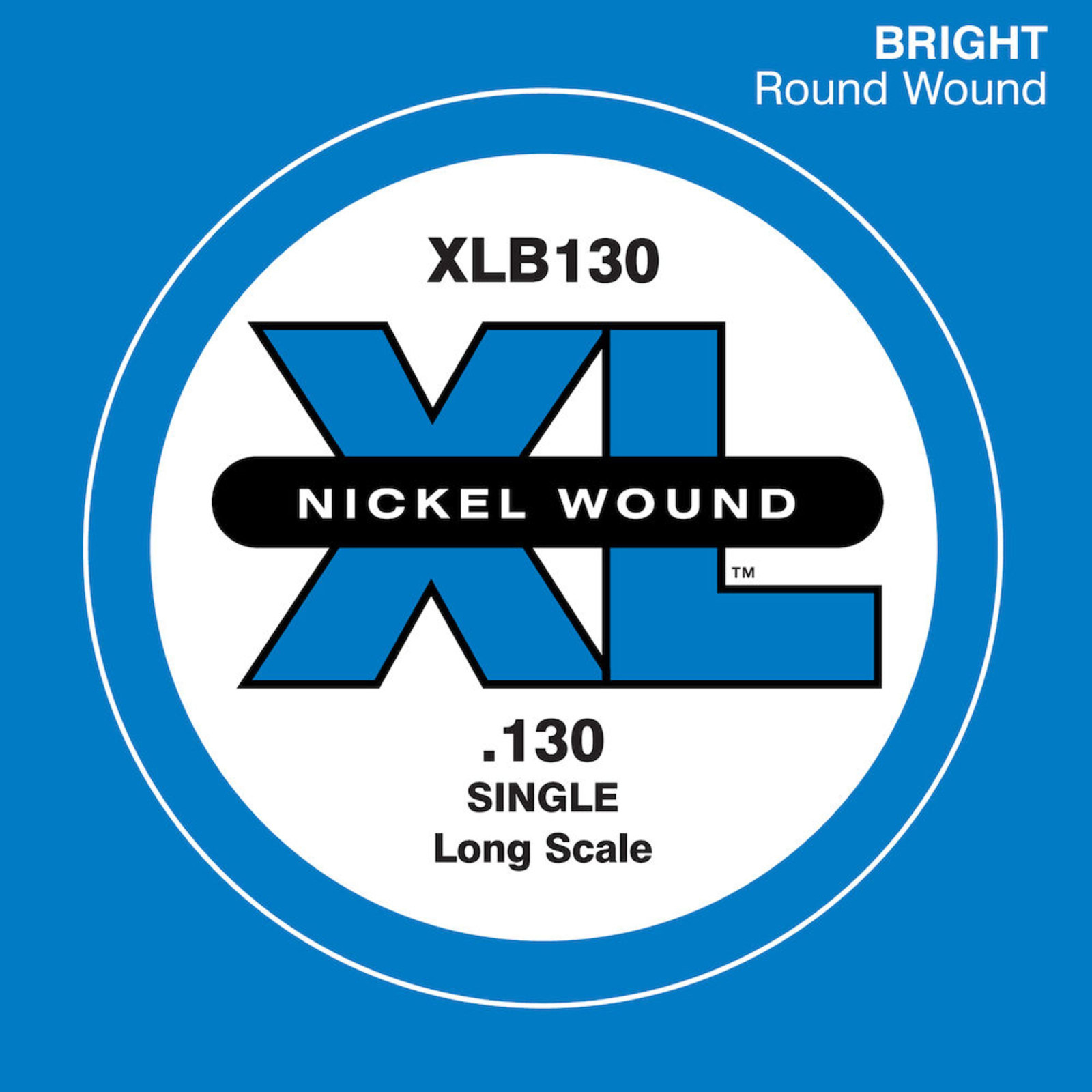 Однострунный бас DAddario XLB130 Bass XL - Einzelne Basssaite