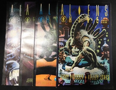 ALIENS HIVE 1-4 DARK HORSE COMIC SET COMPLETE JERRY PROSSER KELLY JONES 1992 FN