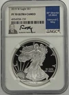 2019 W American Silver Eagle NGC PF70 UC ‼️SPECIAL MOY SIGNATURE LABEL‼️