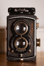 1935 Rolleiflex Old Standard 622  TLR 120 Film Camera F3.5 Zeiss Tessar 621