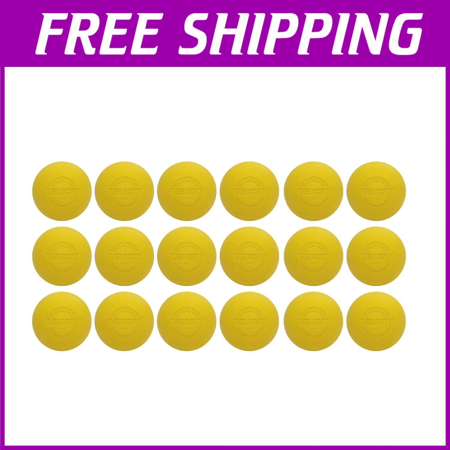 NFHS College Approved Lacrosse Balls