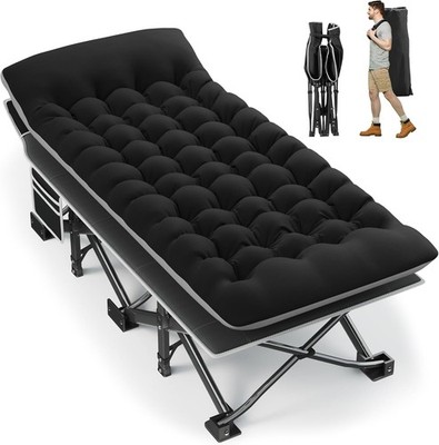 Fragess 600lb Extra Wide Camping Cot 32 Inch