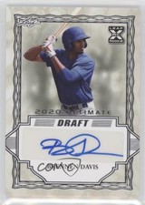 2020 Leaf Ultimate Draft Brennen Davis #BA-BD1 Auto 0g4